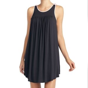 Kate Spade New York Black & Pink Bow Trim Sleep Dress Size XL NWT